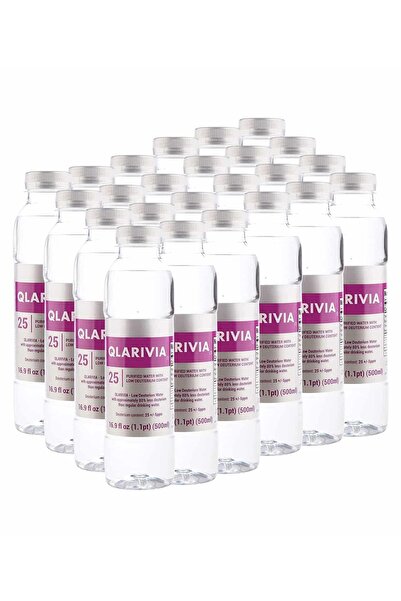 Qlarivia 1 cutie 25 ppm DDW (24 de sticle de apă ușoară sărăcită în deuteriu)