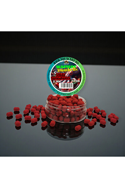 Aqua Dumbells Wafters 8mm Squid Strawberry 30gr