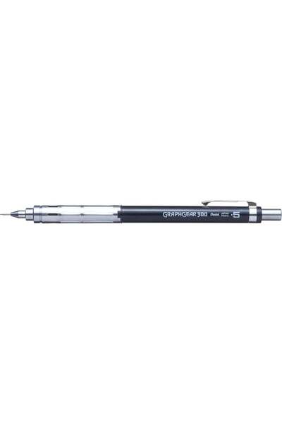 Pentel GraphGear 300 Mechanical Pencil 0.5 mm Black