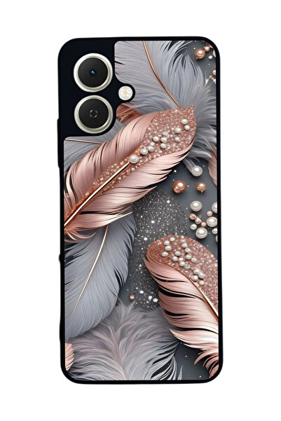 TECNO متوافق مع Spark GO 2 مطبوع ، أسود غير لامع، سيليكون ناعم، واقي، غطاء ممتص للصدمات، حافظة