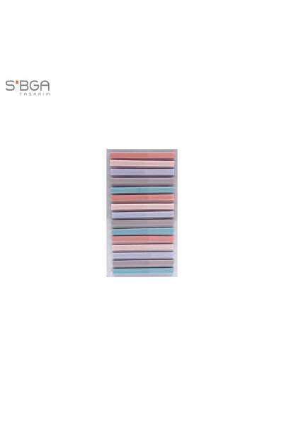 sibga tasarım Küçük İnce Şerit 300 yaprak Şeffaf Renkli Postit Post-it Post I...