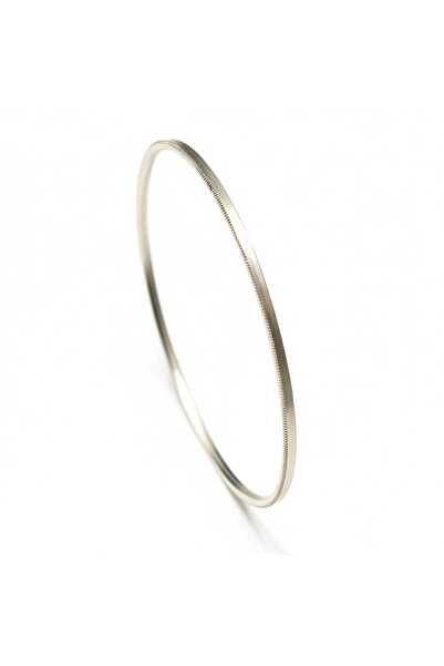 İmza Gümüş & Altın Mücevher Ajda 925 Ayar Gümüş Bilezik Tırtık