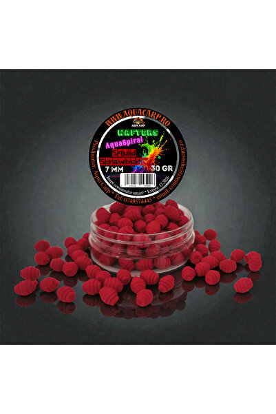 Aqua Wafters AquaSpiral 7mm Καλαμάρι Φράουλα 30gr