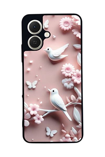 TECNO متوافق مع Spark GO 2 مطبوع ، أسود غير لامع، سيليكون ناعم، واقي، غطاء ممتص للصدمات، حافظة