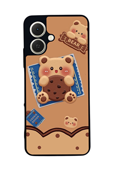 TECNO متوافق مع Spark GO 2 مطبوع ، أسود غير لامع، سيليكون ناعم، واقي، غطاء ممتص للصدمات، حافظة