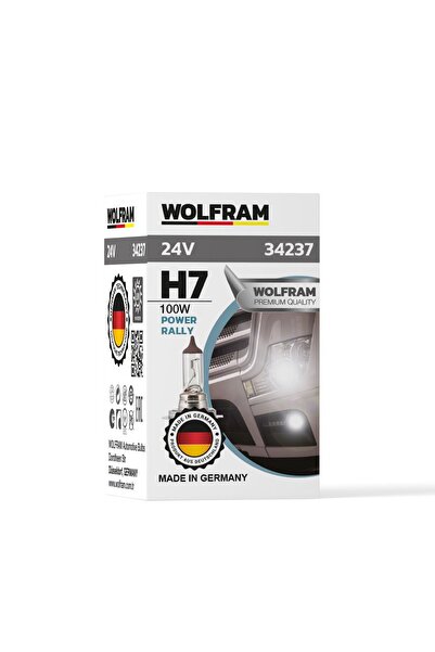 WOLFRAM H7 Ampul Standart Işık 24V 100W - 34237