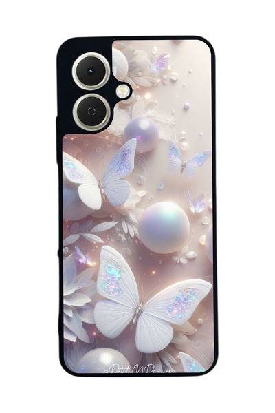 TECNO متوافق مع Spark GO 2 مطبوع ، أسود غير لامع، سيليكون ناعم، واقي، غطاء ممتص للصدمات، حافظة