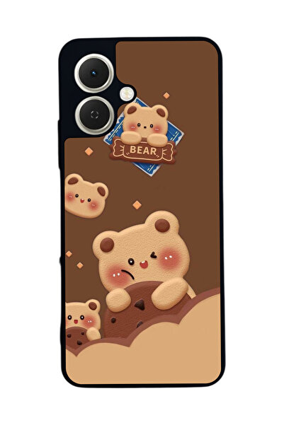 TECNO متوافق مع Spark GO 2 مطبوع ، أسود غير لامع، سيليكون ناعم، واقي، غطاء ممتص للصدمات، حافظة