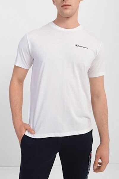 Champion Tricou bărbătesc, Champion, Micrologo, alb, bumbac, mărimea L