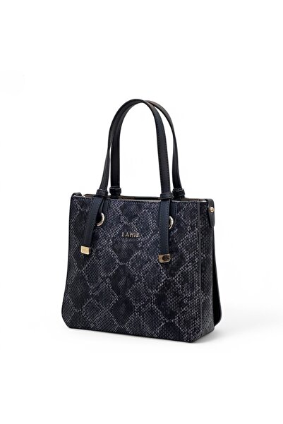 MY VİNTAGE Πολυτελής γυναικεία τσάντα χεριού και ώμου με υφή