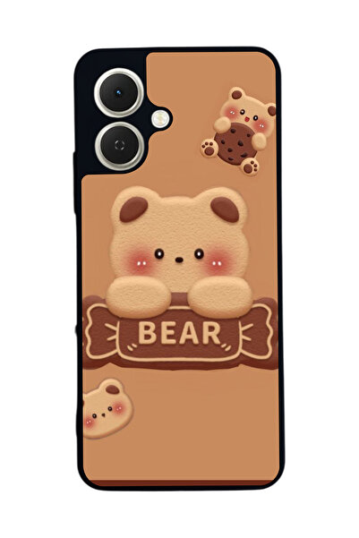 TECNO متوافق مع Spark GO 2 مطبوع ، أسود غير لامع، سيليكون ناعم، واقي، غطاء ممتص للصدمات، حافظة