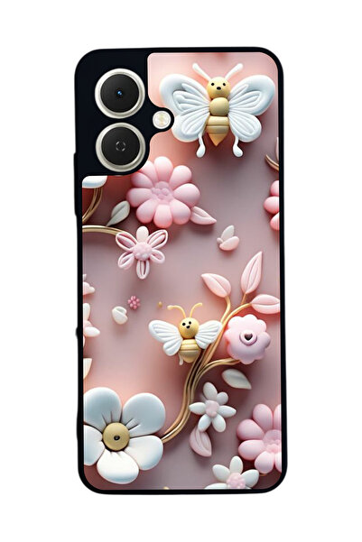 TECNO Spark Go 2 Compatible Printed , Matte Black, Soft Silicone, Protective,...