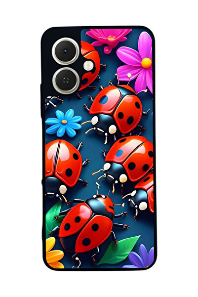 TECNO متوافق مع Spark GO 2 مطبوع ، أسود غير لامع، سيليكون ناعم، واقي، غطاء ممتص للصدمات، حافظة