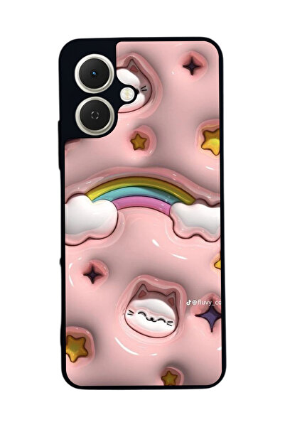 TECNO متوافق مع Spark GO 2 مطبوع ، أسود غير لامع، سيليكون ناعم، واقي، غطاء ممتص للصدمات، حافظة