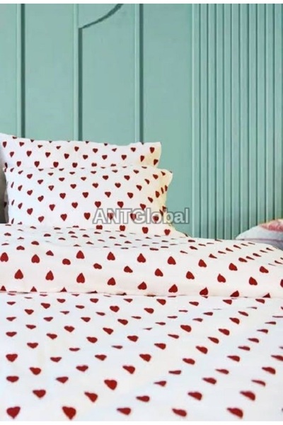 ANTerra ®   طقم غطاء لحاف مزدوج مكون من 4 قطع مقاس 200×240 سم