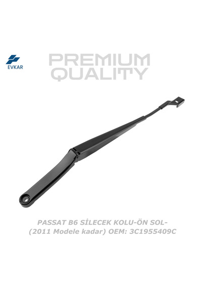 HELLUX PASSAT B6 SİLECEK KOLU-ÖN SOL-ŞÖFÖR TARAFI OEM: 3C1955409C-2006-2011