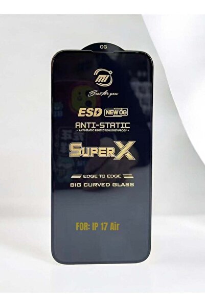 Genrics عبوة من قطعتين لحماية شاشة هاتف آيفون 17 إير من آبل - زجاج مقوى 9H، ب...