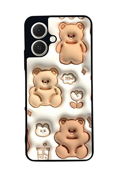 TECNO متوافق مع Spark GO 2 مطبوع ، أسود غير لامع، سيليكون ناعم، واقي، غطاء ممتص للصدمات، حافظة