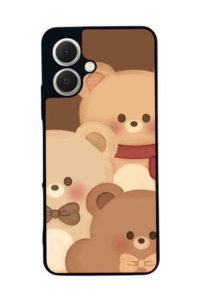 TECNO متوافق مع Spark GO 2 مطبوع ، أسود غير لامع، سيليكون ناعم، واقي، غطاء ممتص للصدمات، حافظة