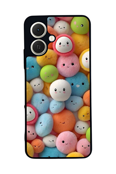 TECNO متوافق مع Spark GO 2 مطبوع ، أسود غير لامع، سيليكون ناعم، واقي، غطاء ممتص للصدمات، حافظة