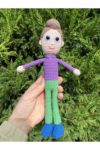 Innovate Store Amigurumi Rafadan Çizgi Film Kamil Bebek Çocuk ve Bebekler İçi...