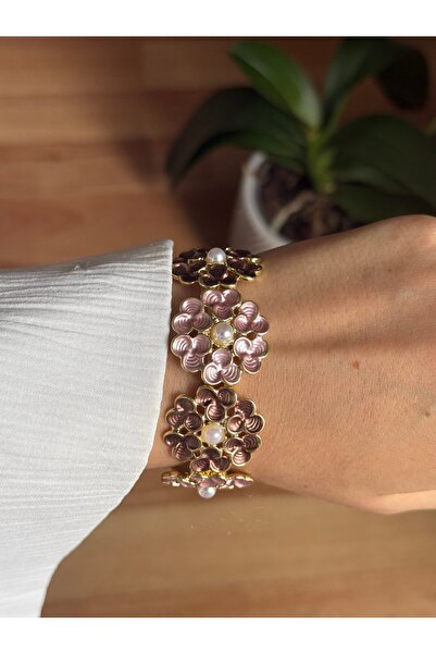 HOUSEKİ Çiçekli Lastik Bileklik