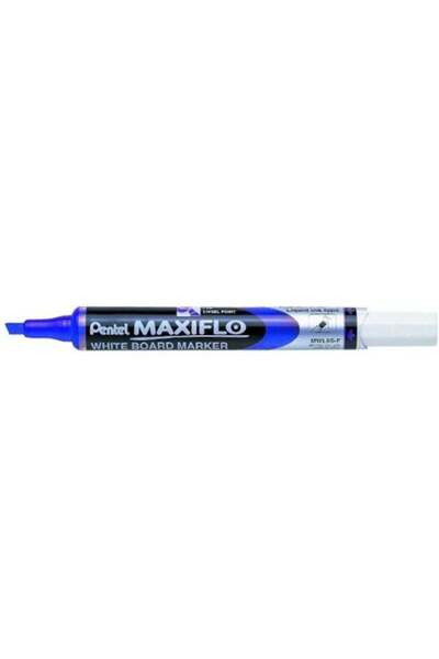 Pentel Maxiflo Slim Chisel Tip Whiteboard Marker - Blue