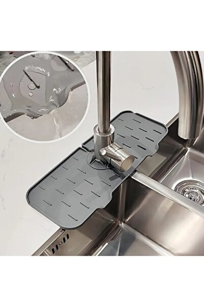 Avex Covoras din silicon anti-picurator pentru lavoare, dimensiune 36,5 x 14 ...