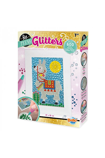 Buki France Glitters Craft Set - Llama Animal with 600 Beads