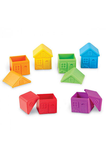 Learning Resources Joc de sortare - Case colorate