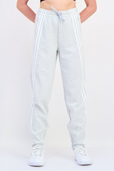 adidas Women Sportswear Fit Brand Logo Outdoor Sweatpant, Grey