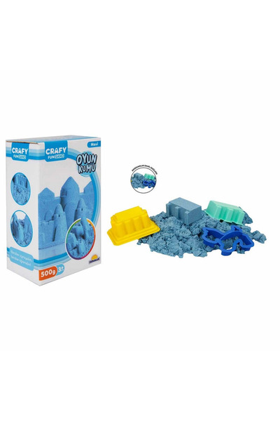 Demrestore رمل حركي 500 جرام أزرق