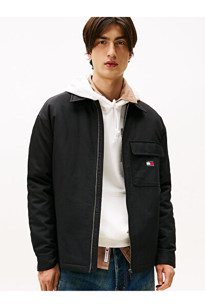 Tommy Hilfiger Erkek Siyah Gömlek