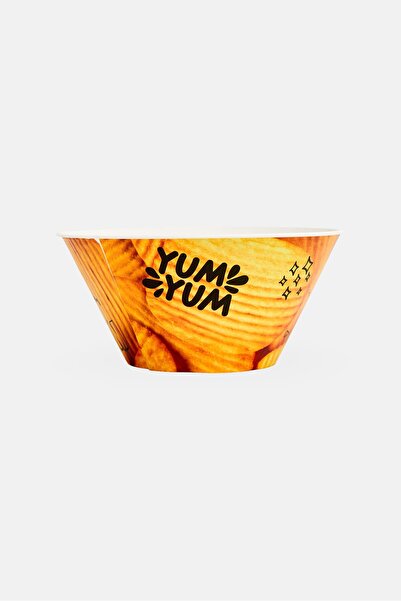 Herevin Graphic Print Plastic Snacks Bowl, Multicolor