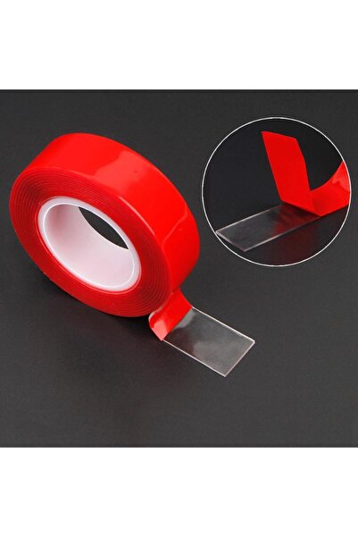 Avex Banda de montaj acrilica dublu-autoadeziva cu doua fete, transparenta, f...