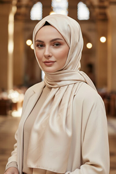 NESSCARF Kadın Şal Likra Polyester Kumaş Fresh Şal Dikdörtgen 75x190