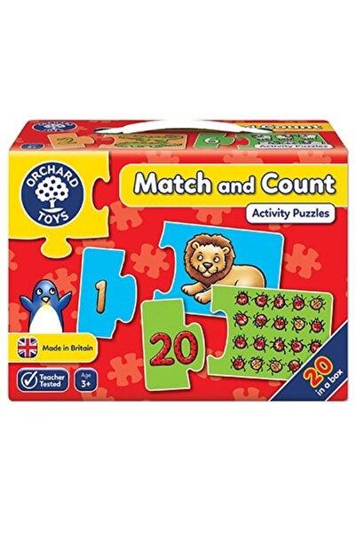 Orchard Toys Match and Count Puzzle - Match and count from 1 to 20