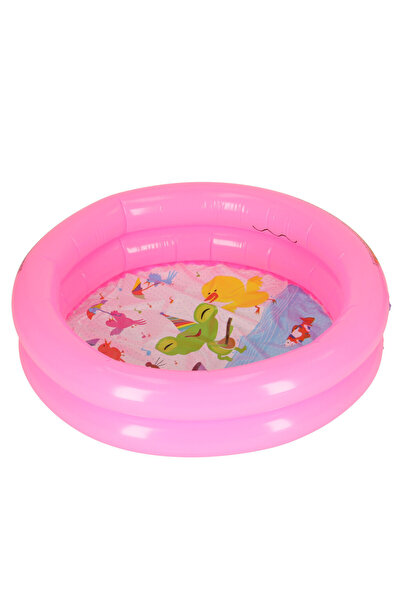 Avex Piscina Gonflabila pentru copii, model MINI, culoare Roz, diametru 61 cm