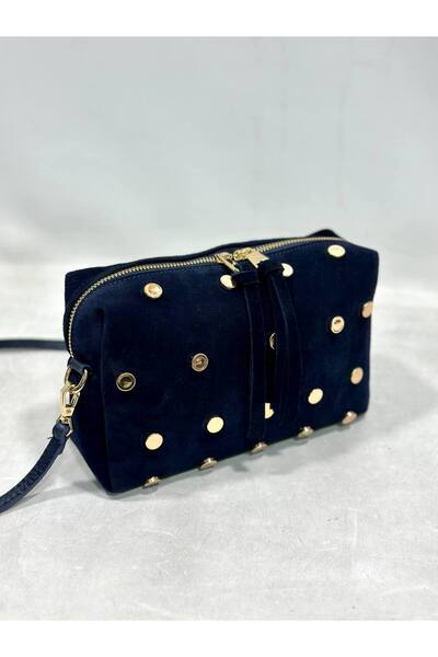 çkn sedat çakan çanta & fular & aksesuar حقيبة كتف نسائية من الجلد الطبيعي من طراز زيمبالي كوت