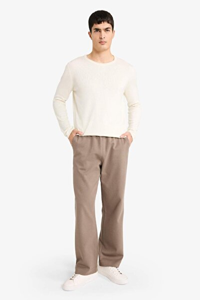 DeFacto Beli Lace-Up Straight Leg Sweatpants G6707Ax25Au