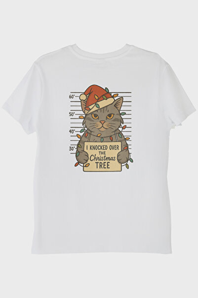 NUUGG تي شيرت أبيض من I Knocked the Tree