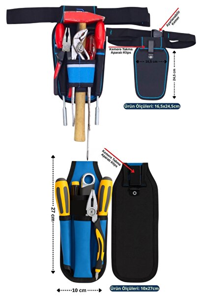 Satış Diyarı Bel Tipi Alet Çantası Takım Çantası Hırdavat Çantası Elektrikçil...