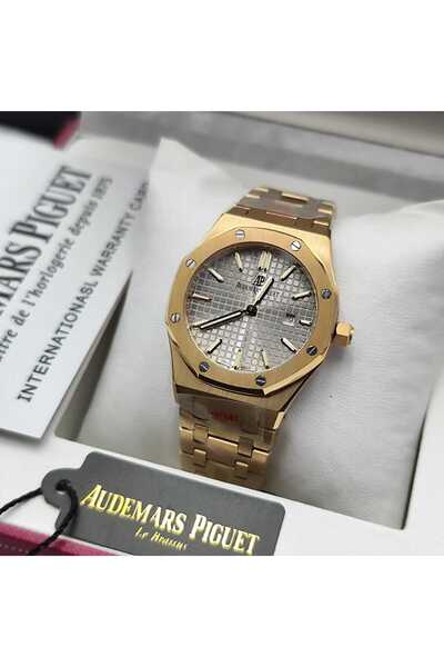 audemars ساعة بيجيه رويال أوك - ذهبية