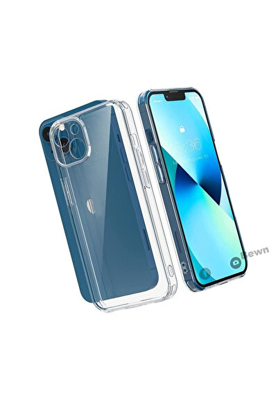 bewn غطاء هاتف شفاف متوافق مع آيفون 14 مع حماية للكاميرا