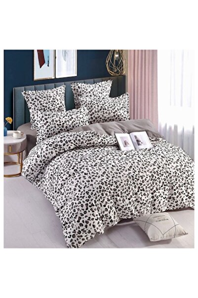 OEM Superior Finet Bed Linen - Gray/Animal Print