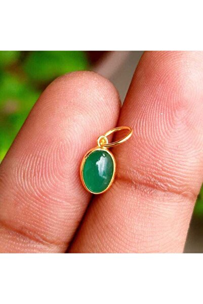 alpsilverart Gümüş El İşi Yeşim Taşlı Minimal Kolye – Zarif, Şık ve Kişiye Öz...
