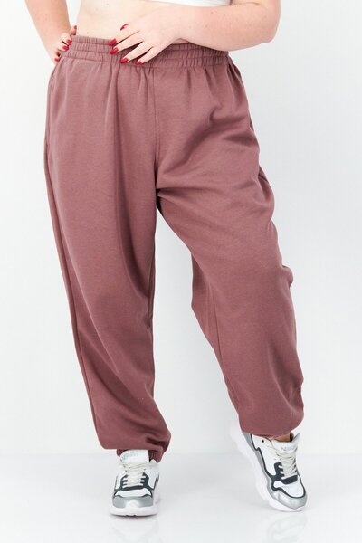 adidas Women Plus Size Running Sweatpants, Purple