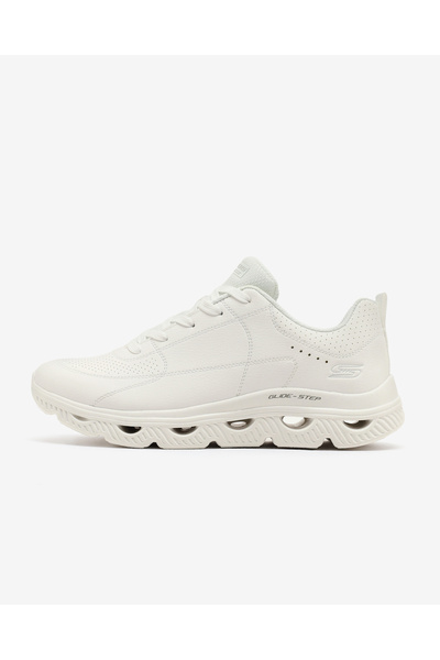 SKECHERS BOBS ARC WAVES - EASY FIT Kadın Beyaz Spor Ayakkabı 117177 WHT