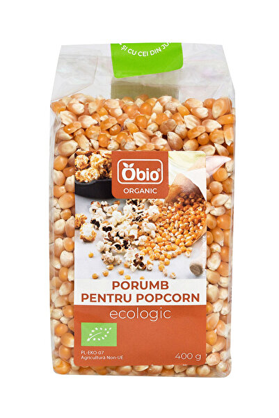 OBİO Porumb pentru popcorn bio 400g