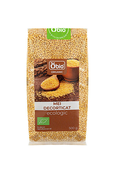 OBİO Mei decorticat, bio, 500g,